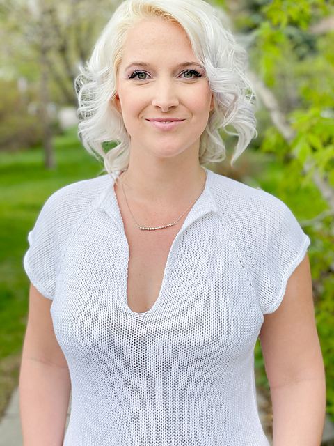 Ravelry: Tee Time Tee pattern by Knitatude / Chantal Miyagishima