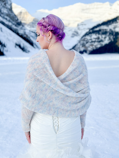 Ravelry: Cloudscape Sweater Scarf (knit) pattern by