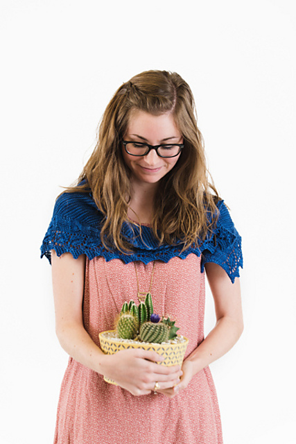 Succulent Leaves Shawl