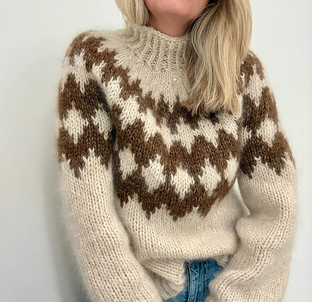 Ravelry: Arka sweater pattern by Siv Kristin Olsen