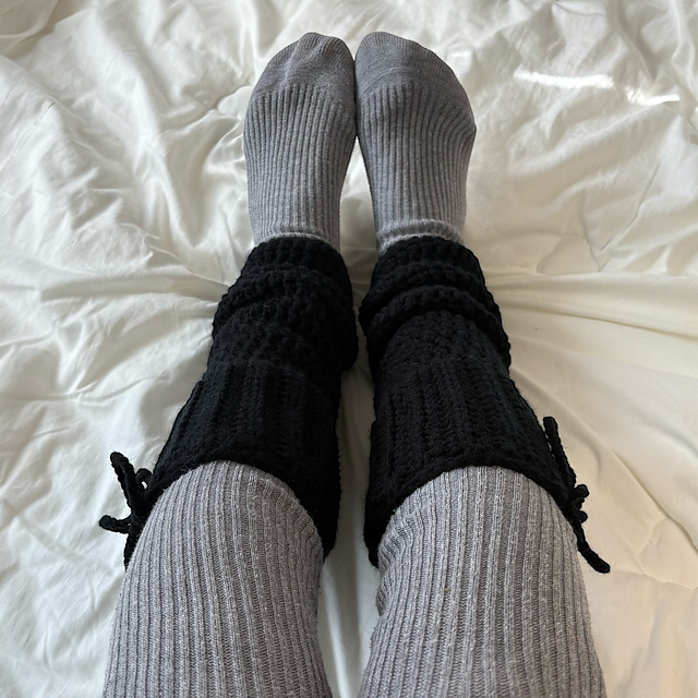 winter mellow legwarmer