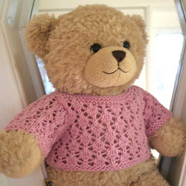Teddy Lady : Lacy Diamonds Sweater