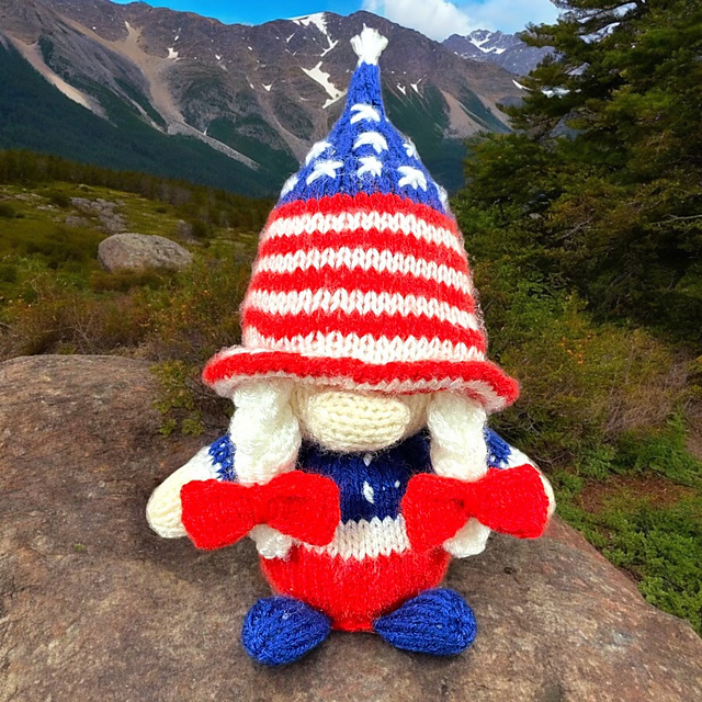USA America Girl Gonk