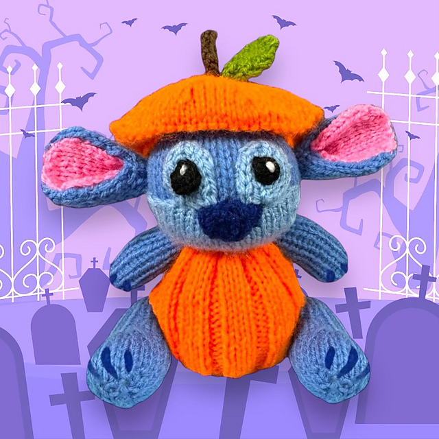 Ravelry: Halloween Stitch inspired choc orange cover / toy pattern