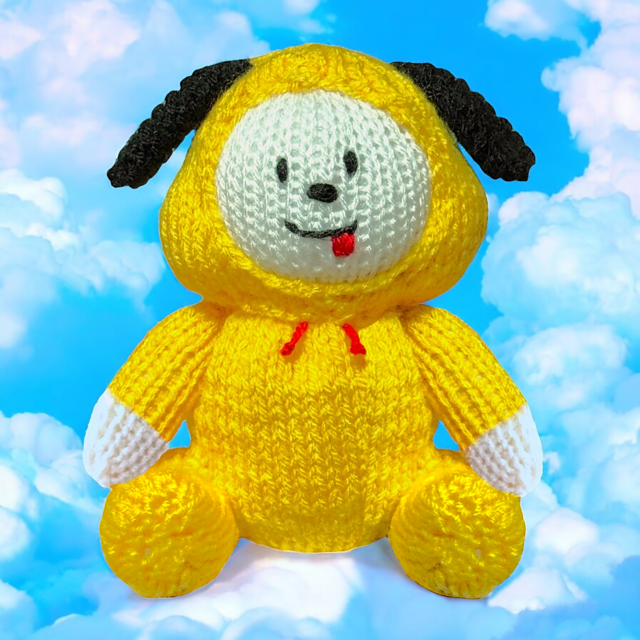 Chimmy Dog choc orange cover / BT21 15 cms toy