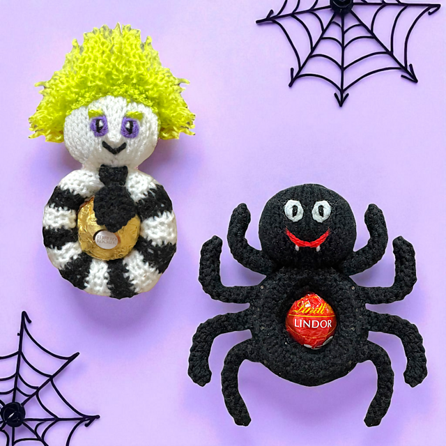 Halloween Beetlejuice & Spider Hanging Decorations