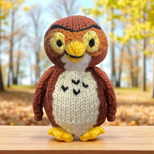 Owl choc orange cover / Winnie the Pooh toy