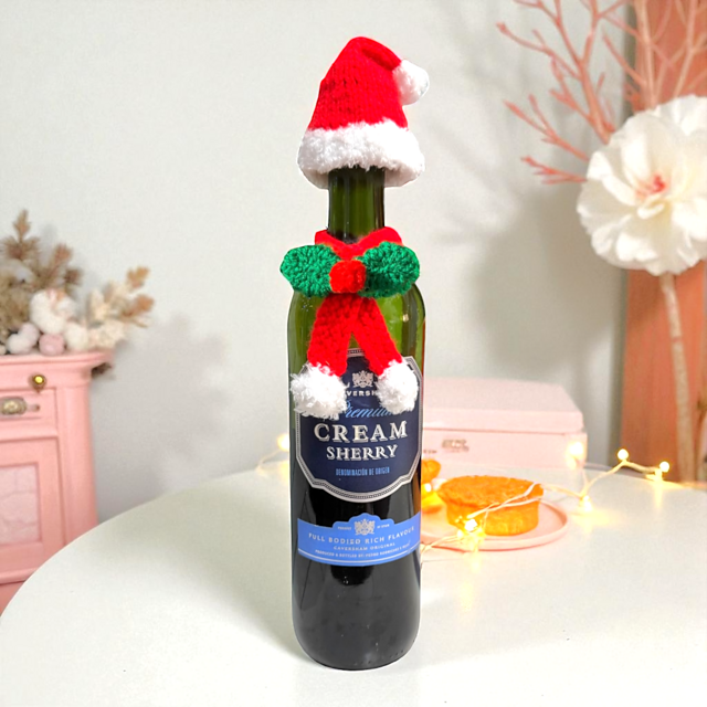 Christmas Winter Accessories for Wine Bottle