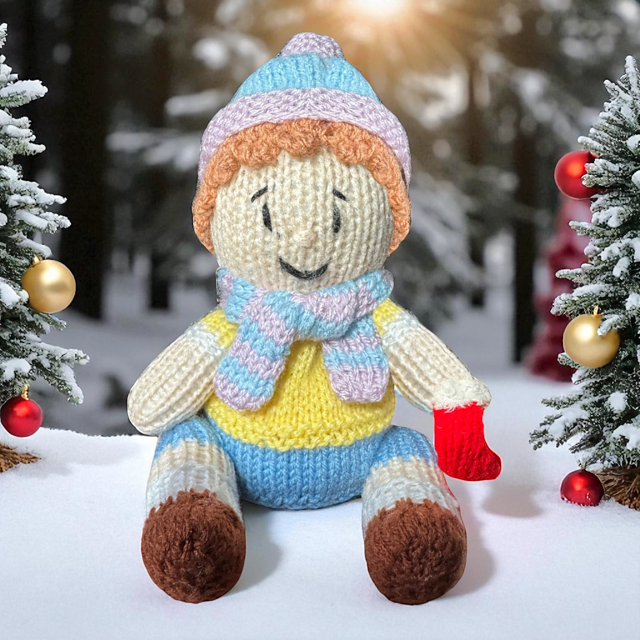 Christmas Christopher Robin choc cover / toy