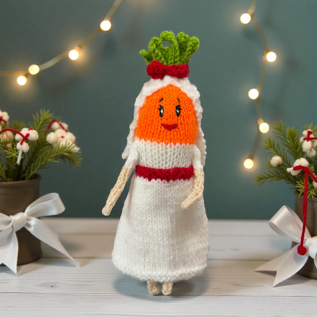 Christmas Wedding Katie the Carrot Kevin toy