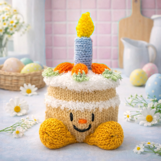Easter Carrot Cake Choc cover / Birthday toy
