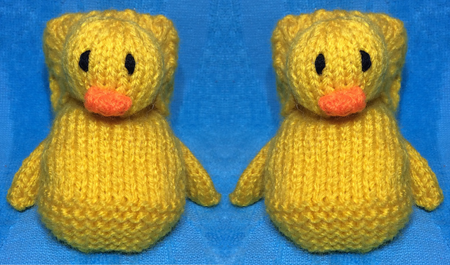 Duck Baby Booties