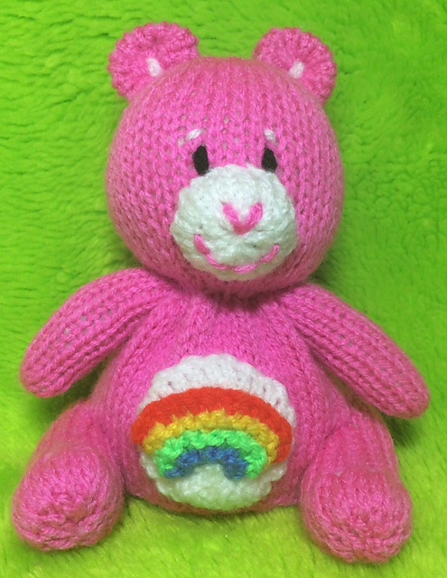 Cheer Care Bear choc orange cover / toy