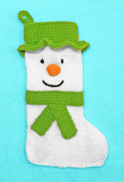 Christmas Snowman Stocking
