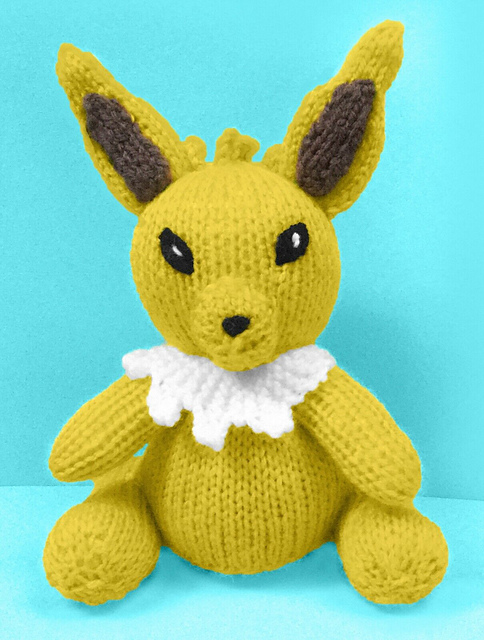 Jolteon (Pokemon) choc orange cover / toy