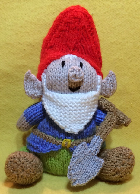 Garden Gnome choc orange cover / toy