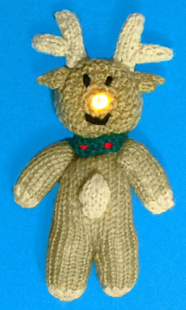 Christmas Reindeer Tea Light Tree Decoration
