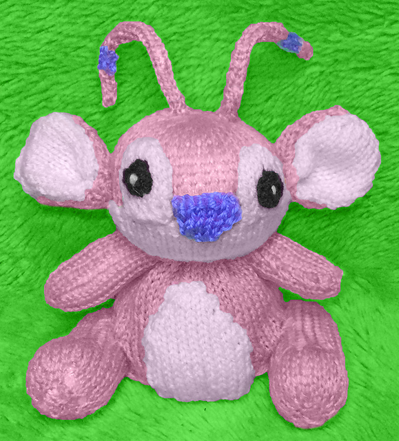 Ravelry: Angel (Lilo and Stitch) choc orange cover / toy pattern