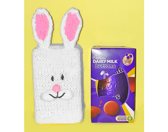 Easter Bunny Rabbit Egg Cover Holder
