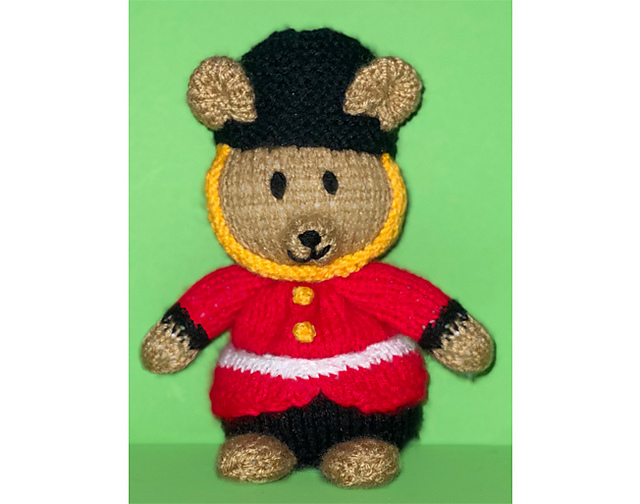 Royal Guard Teddy Bear choc orange cover