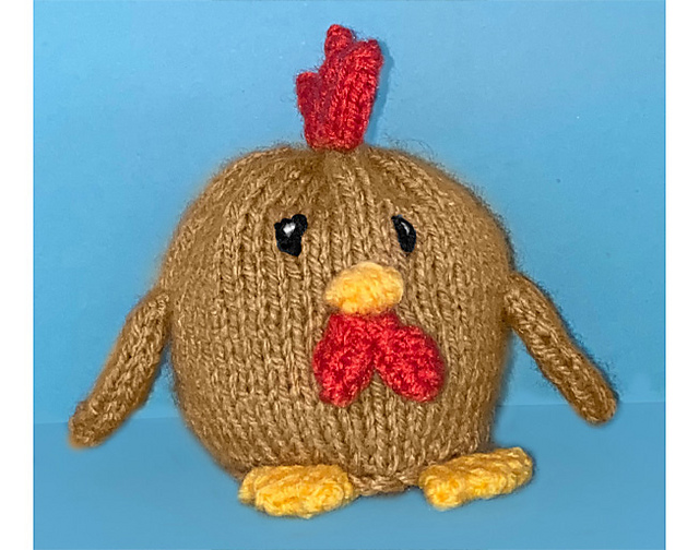 Easter Chubby Hen orange cover