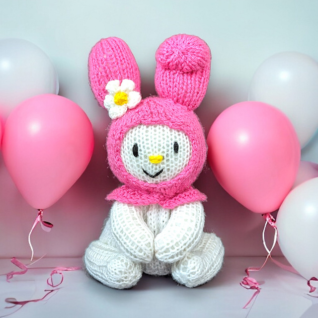 Cute Bunny choc orange cover / toy