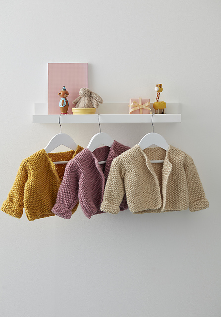 Knitcraft Kids Alpaca Moss Stitch Cardigan