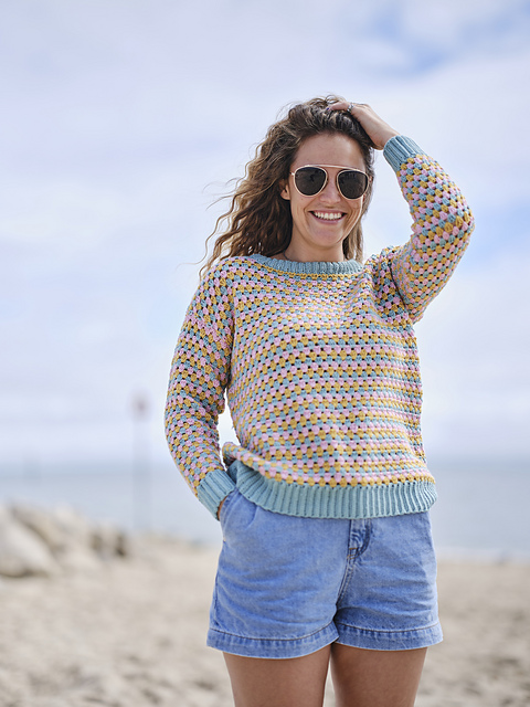 Knitcraft Granny Stripe Jumper