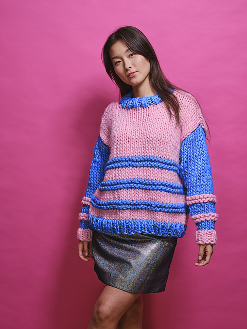 Knitcraft Cosy Stripe Jumper