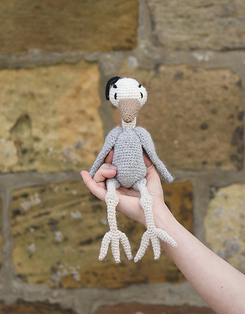 Ravelry: Agnes the Heron pattern by Kerry Lord