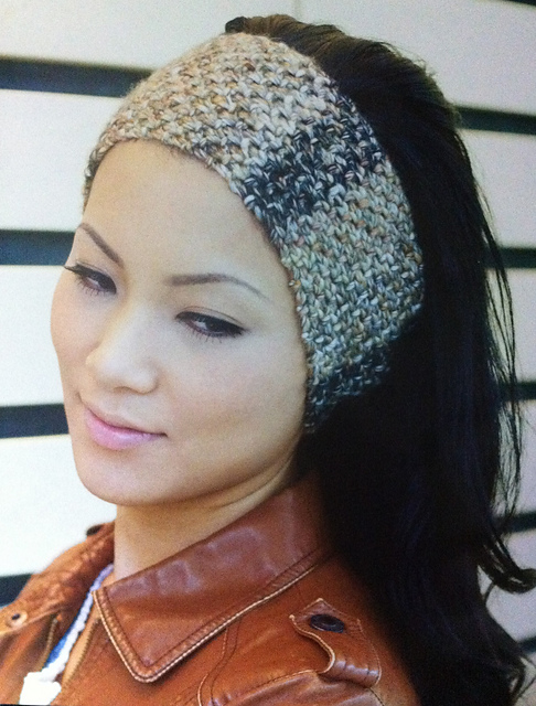 Seed Stitch Headband