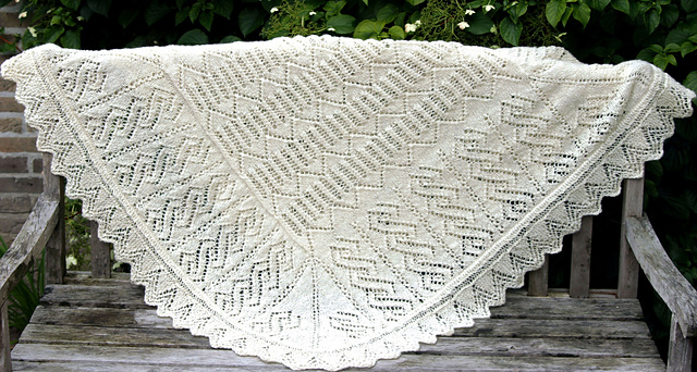 Jeanie's Wedding Shawl