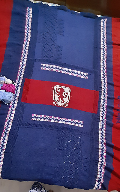 Harry Potter's Gryffindor Blanket