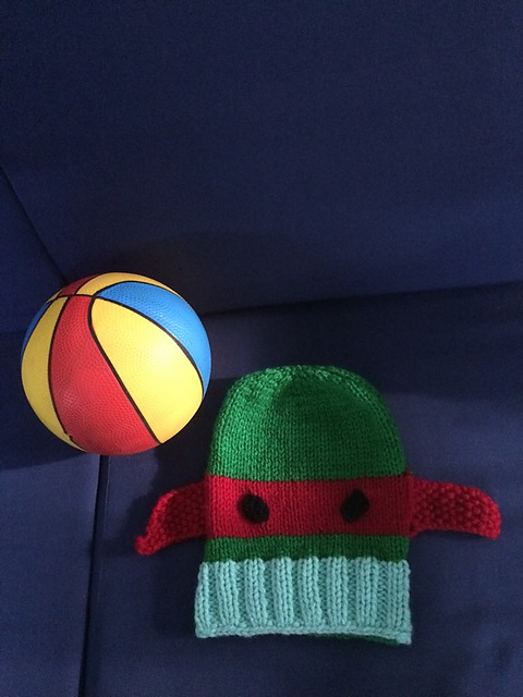 Raphael Ninja Turtle Hat