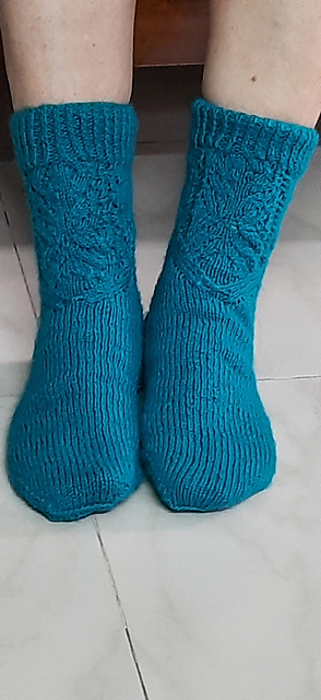 Unbeleafable Japanese Lace Socks MKAL 2021
