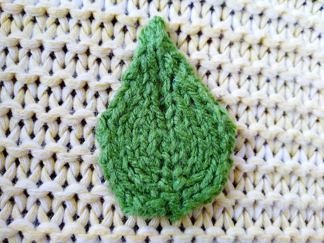 Knitted Leaves
