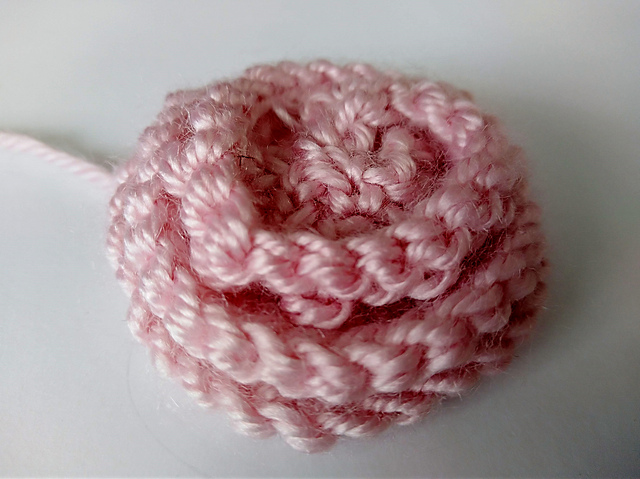Stocking Stitch Rose
