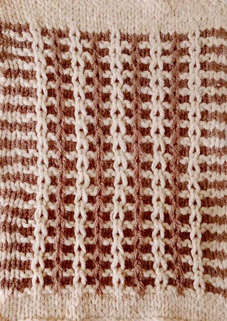KAL Ladder Stitch Square