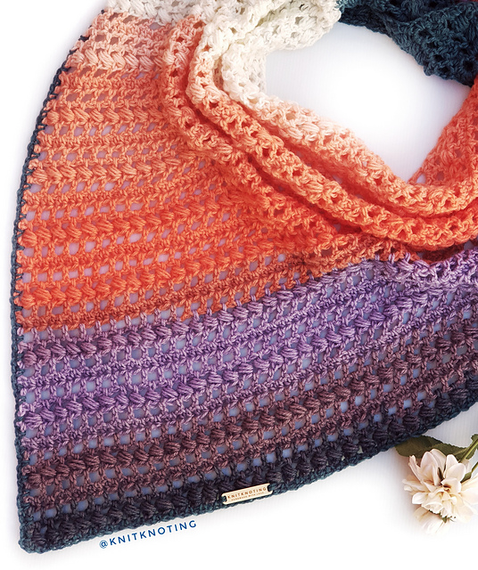 Peas in a Pod Asym Scarf