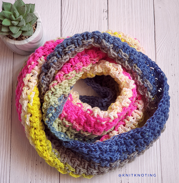Wafer Infinity Scarf