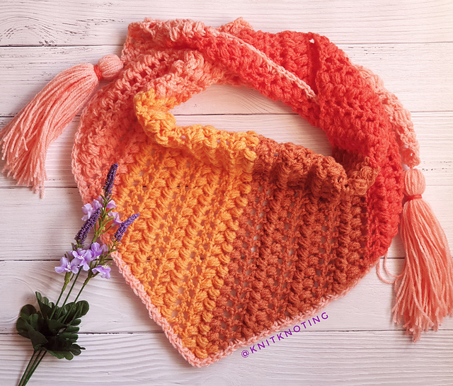 Fishtail Braid Scarf