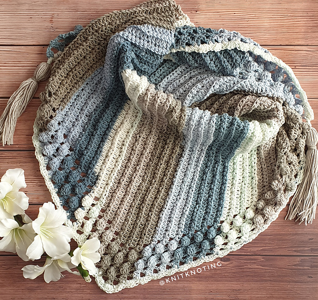 Winter Clouds Scarf