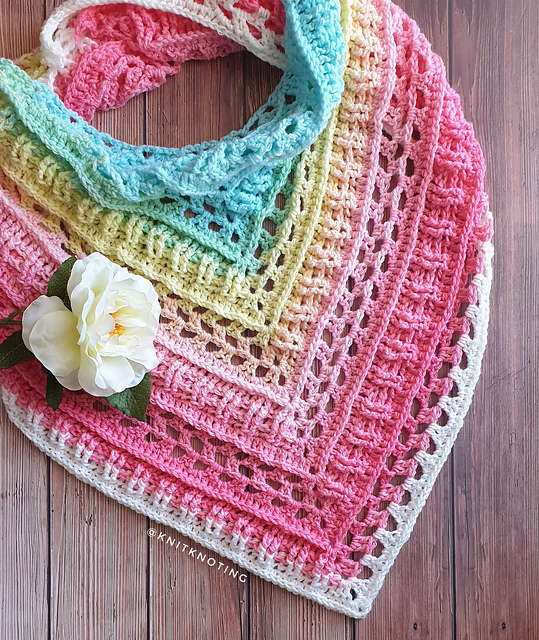 Lattice and Ivy Scarf