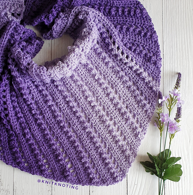 Berry Field Scarf