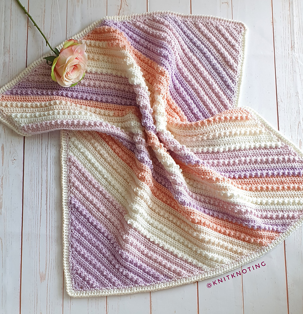 Flower Patch Baby Blanket