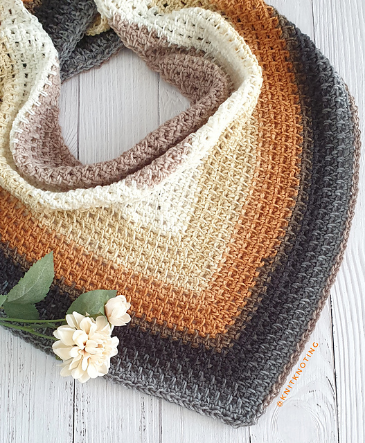 Lazy Days Triangle Scarf