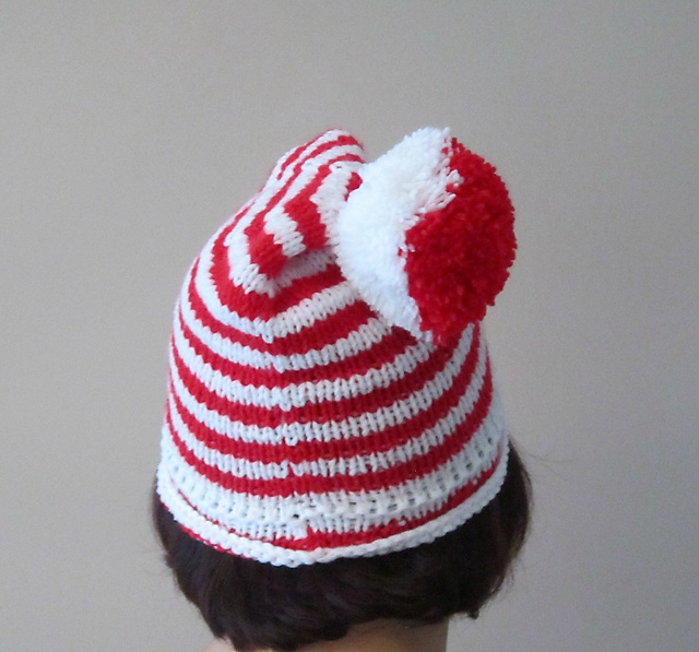 Elf’s Hat with Stripes