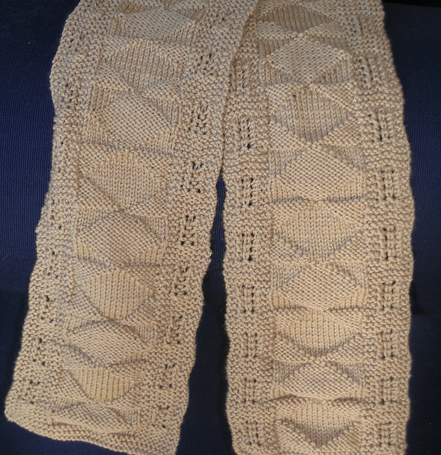 Diamonds and Lace Scarf