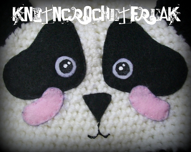 Panda Hat for Baby