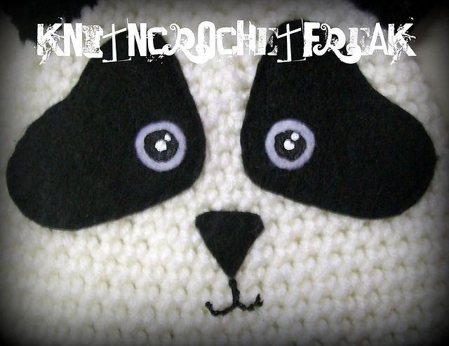 Panda Hat for Teens